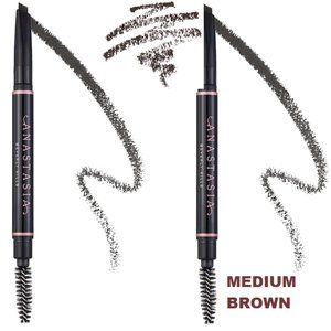 41% SALE 💛2 Anastasia  MEDIUM BROWN Brow Definer Triangular Brow Pencils ✨BNIBs